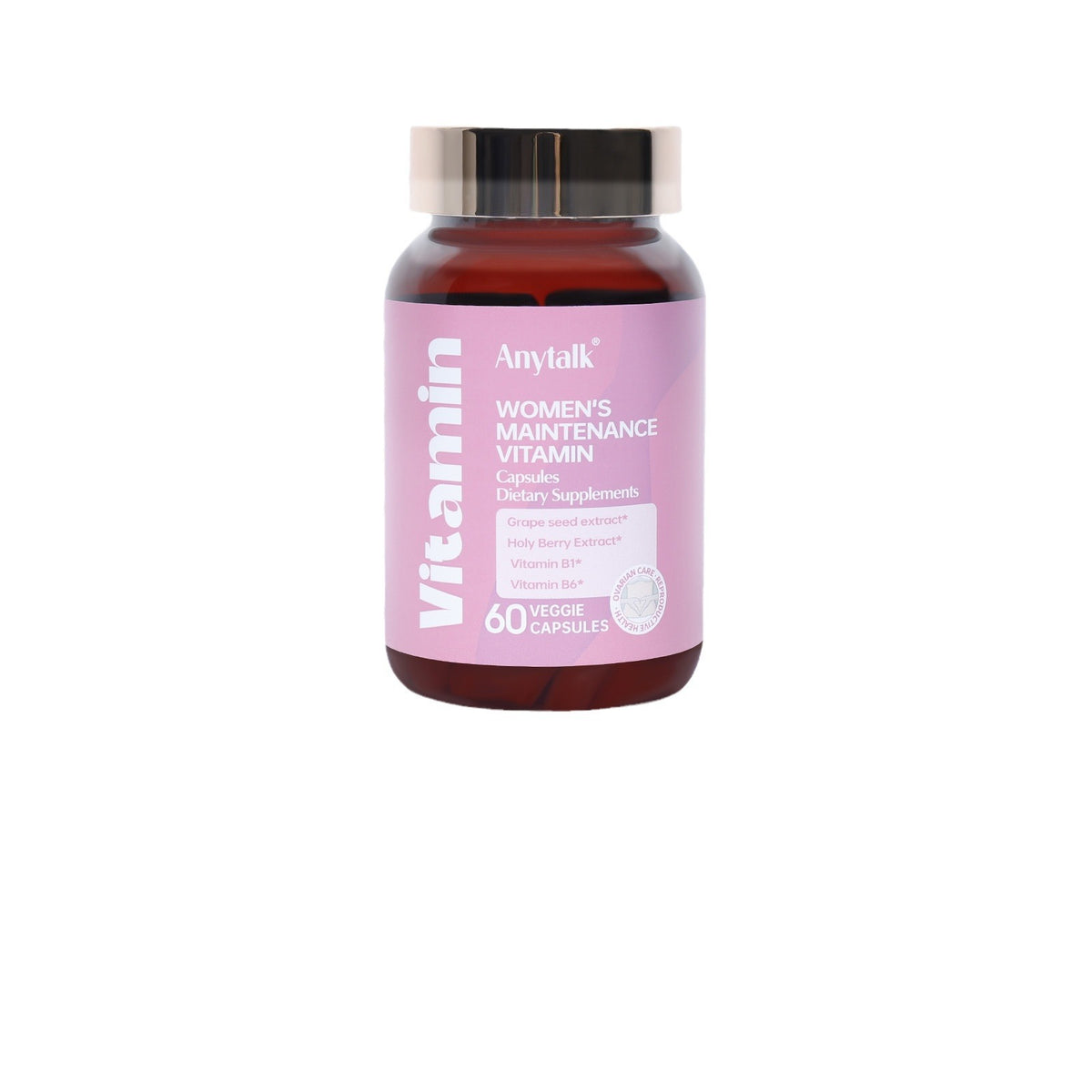 Cápsulas vitamínicas para el cuidado de la piel de la mujer