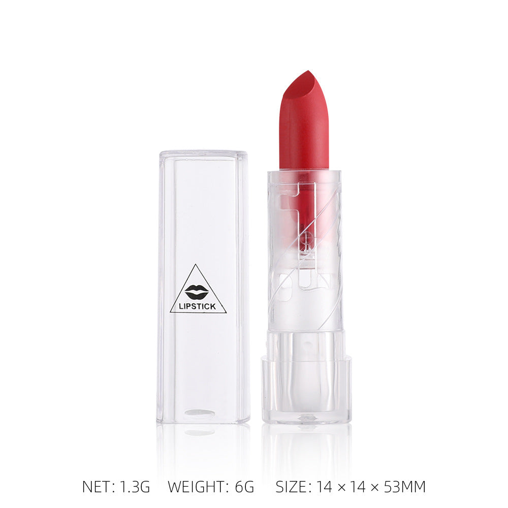 Transparent Shell Matte Lipstick — 10 Shades for Every Mood