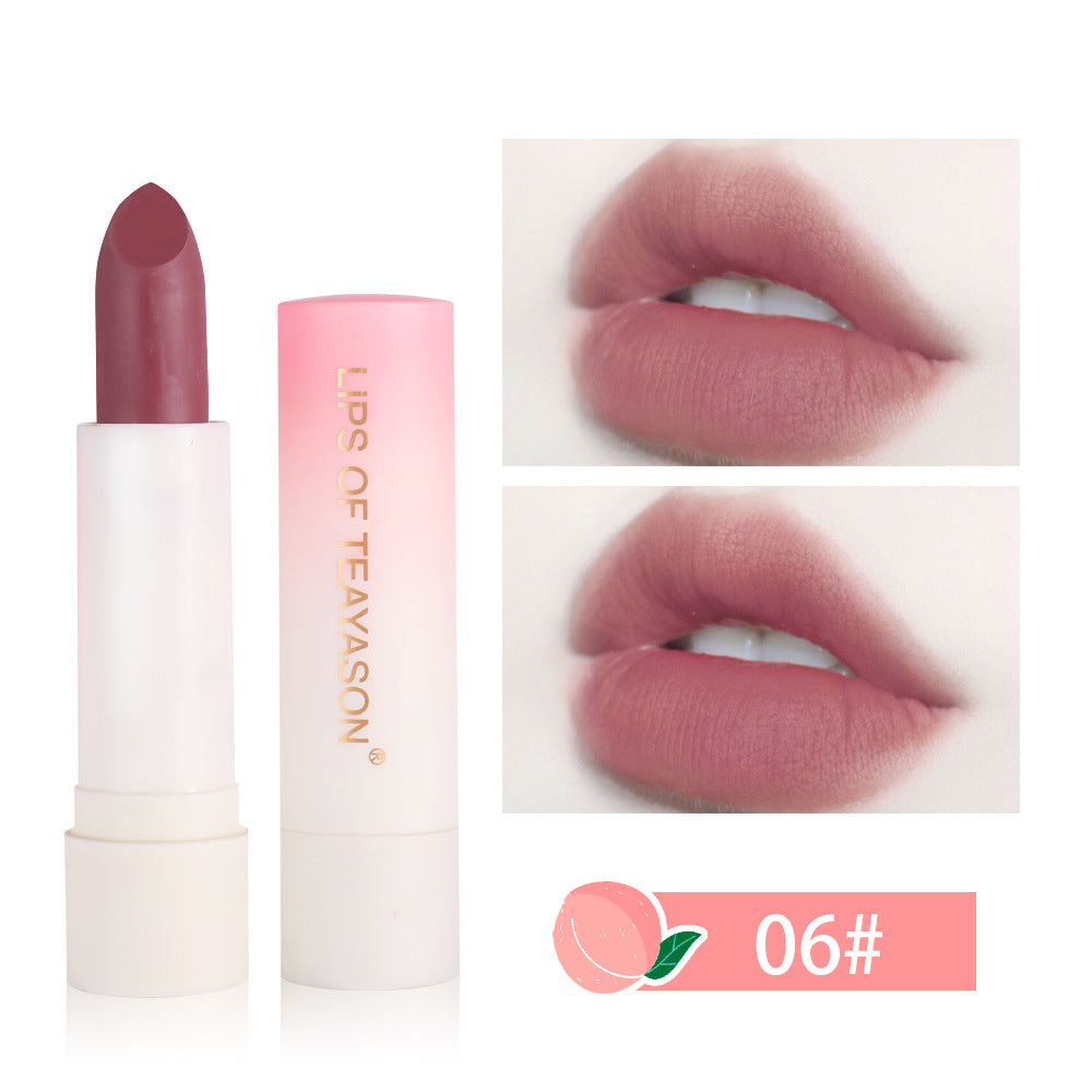 Retro Matte Lipstick — Bean Paste, Peach & Red Shades
