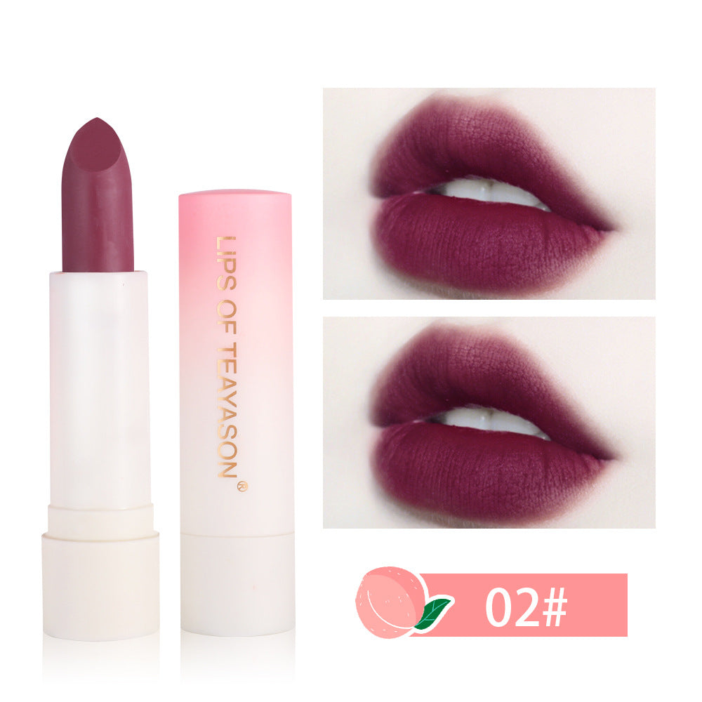 Retro Matte Lipstick — Bean Paste, Peach & Red Shades