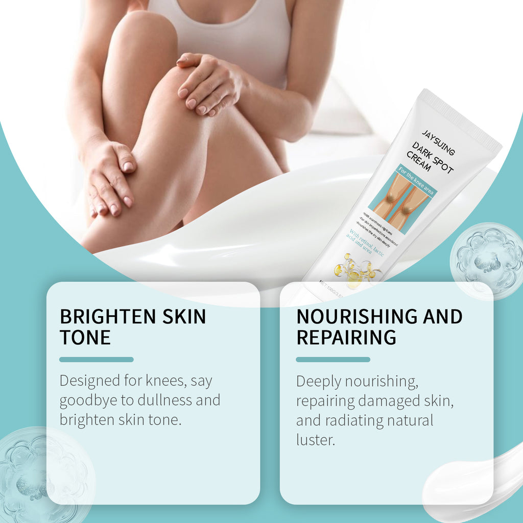 Crema de belleza para rodillas, masaje para la piel de las rodillas, hidratante y humectante, crema corporal para el cuidado de la belleza