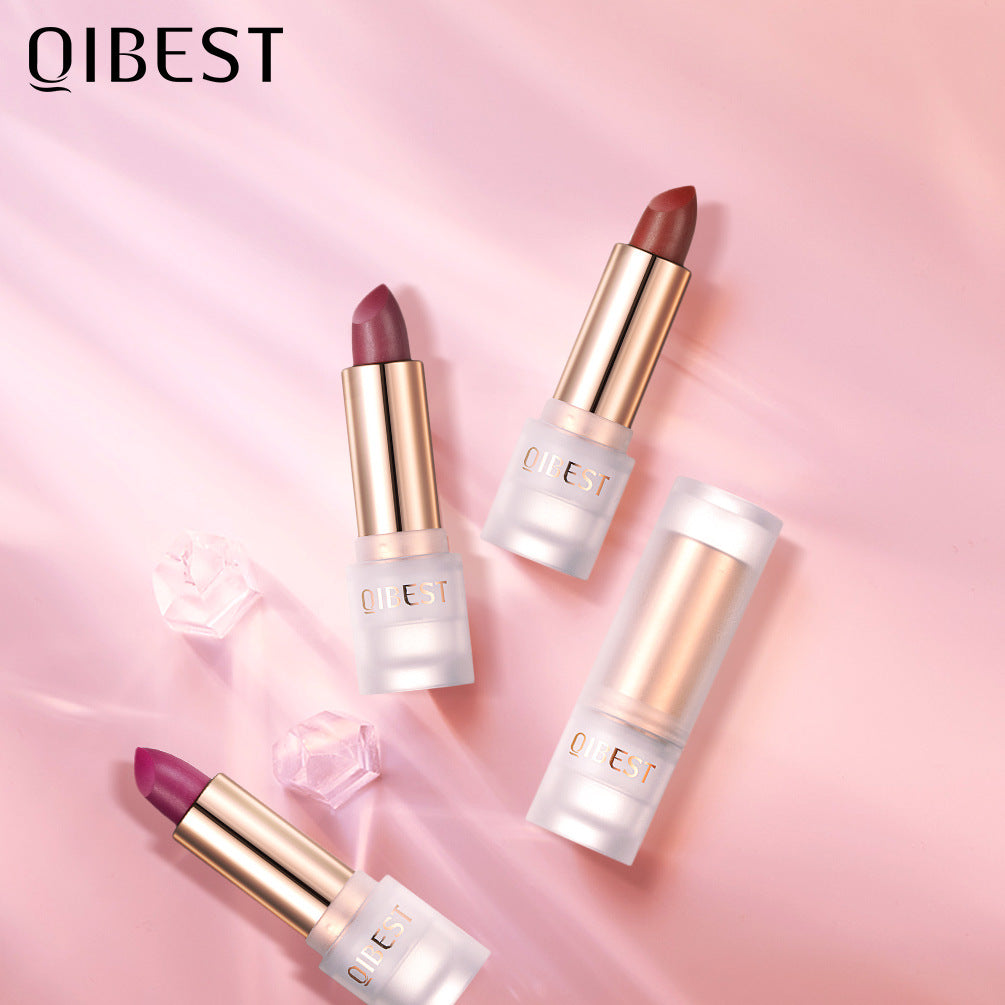 QIBEST Velvet Matte Lipstick — 11 Shades, Long-Lasting Color