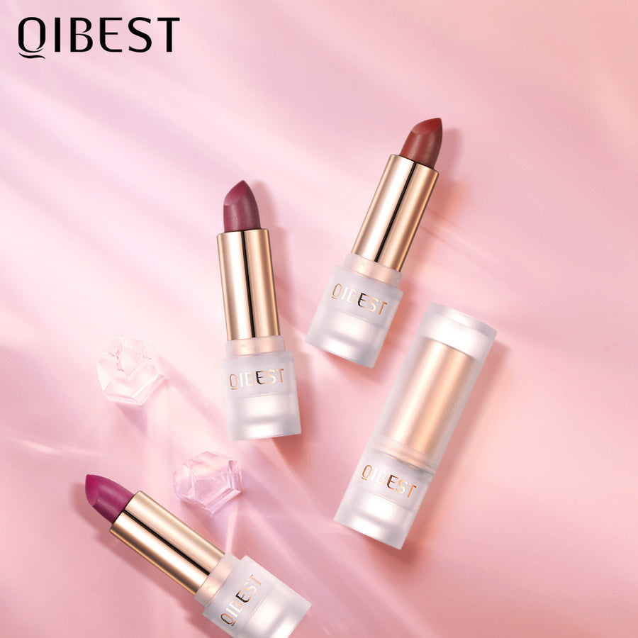 QIBEST Velvet Matte Lipstick — 11 Shades, Long-Lasting Color