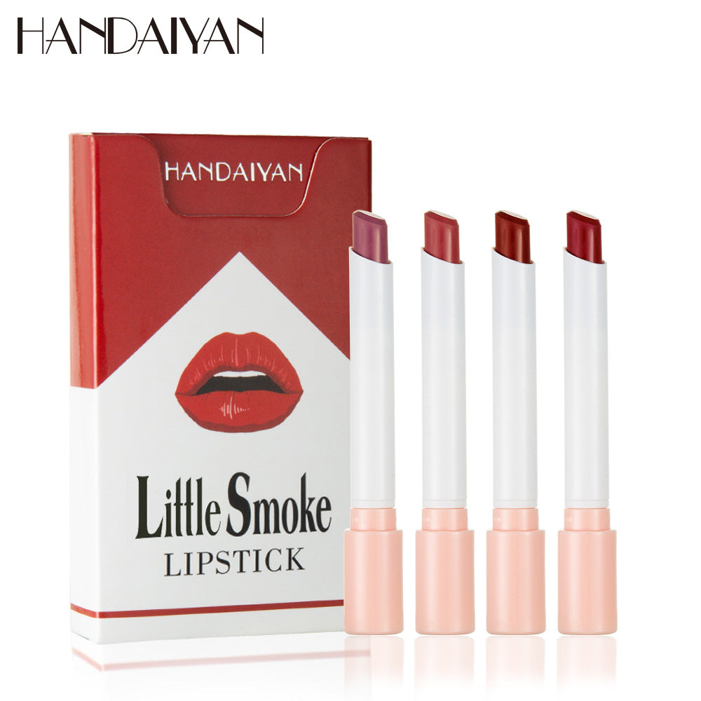 Cigarette Lipstick Set — Velvet Matte Finish (Set of 4)