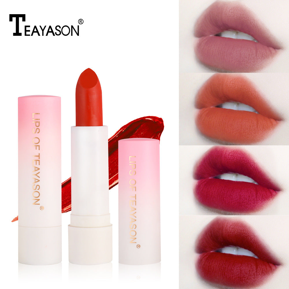 Retro Matte Lipstick — Bean Paste, Peach & Red Shades