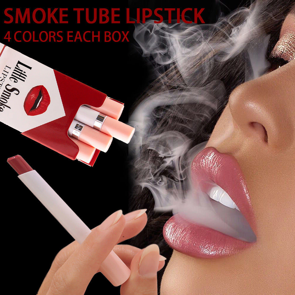 Cigarette Lipstick Set — Velvet Matte Finish (Set of 4)